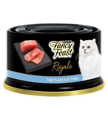 FANCY FEAST® Adult Royale Fine Flakes of Tuna Wet Cat Food - 85G